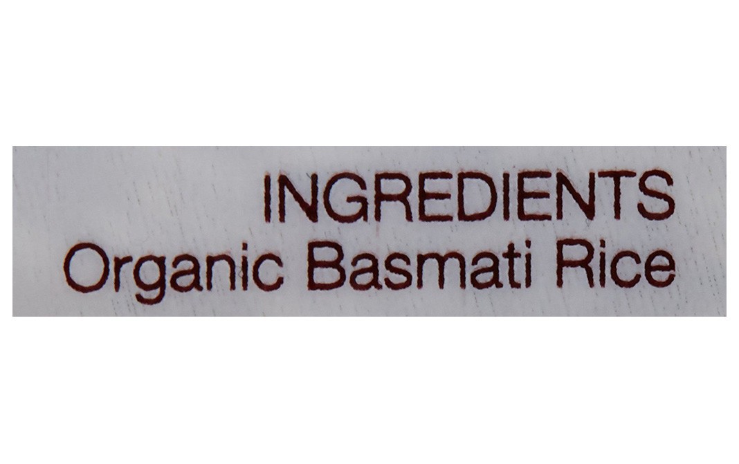 Pure & Sure Organic Basmati Rice    Pack  1 kilogram